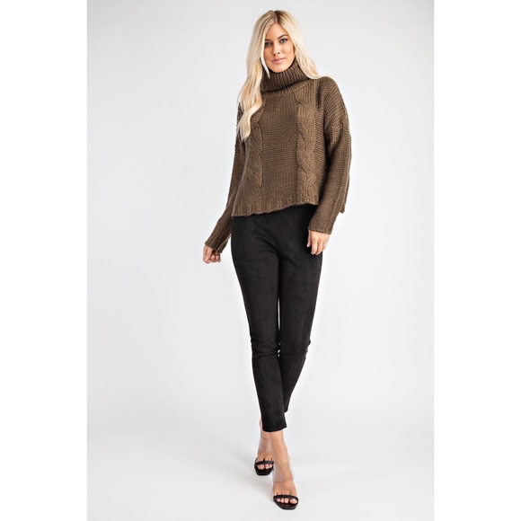 Cable Turtleneck Sweater - Picture 5 of 8